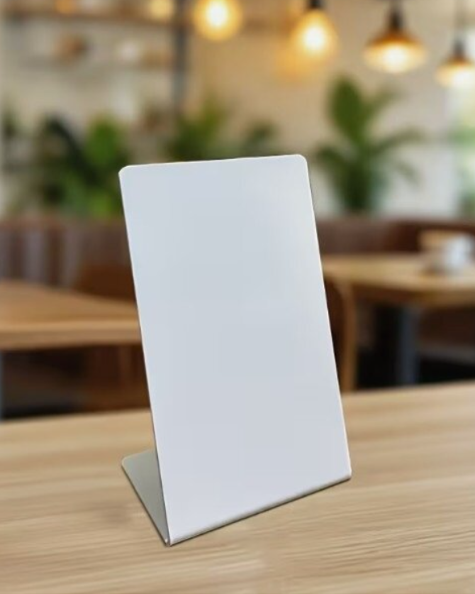 NFC bordje L-vorm klein - mat wit